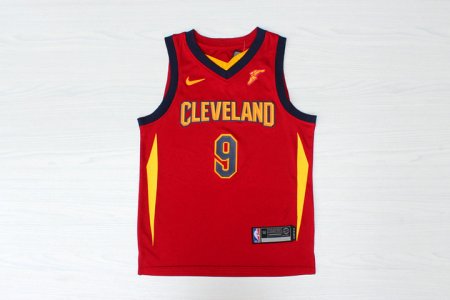 Maillot De Basket Cleveland Cavaliers Dwyane Wade 9 Nike Youth Edition Children Clothing Presse Chaud